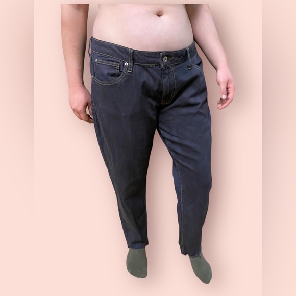 Y2K Red Jeans 36/28 Purple Straight Leg Jeans - Picture 5 of 9